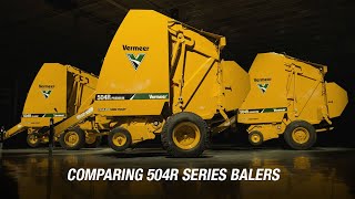 Comparing the Vermeer 504 R-series balers