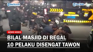 Bilal Masjid di Medan Dibegal Geng Motor, 10 Orang Pelaku Langsung Disengat Tawon