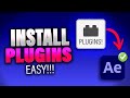 How to Install After Effects Plugins✨ My FAVORITE Plugin to Use RIGHT NOW in 2026!