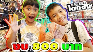 ภารกิจซื้อเล่นของ 20 ชิ้น!! สุ่มจับได้งบ 800 บาท | จะสำเร็จมั้ย?? | 20 pieces of purchase missions