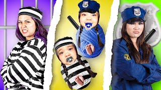 GOOD MOM VS BAD MOM | DIFFERENCES BETWEEN MY MOM’S IN JAIL VS. MY MOM IS A COP BY CRAFTY HACKS PLUS