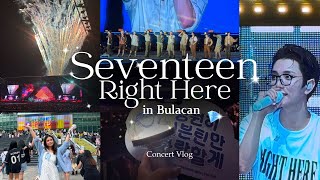 SEVENTEEN Right Here (17RH) in Bulacan Concert Vlog 💎