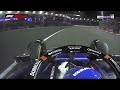 Alex Albon onboard engine problems Las Vegas GP 2024 FP2