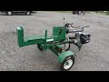 surge master 20 ton log splitter for auction