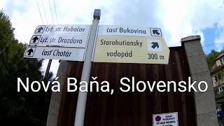 STAROHUTSKÝ VODOPÁD, Nová Baňa - Slovensko Full HD 1080p