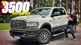 RAM 3500 - UM CAMINHÃO! PRECISA DE CNH C/D E CUSTA R$ 550 MIL! ANDA BEM? BEBE MUITO? VALE O PREÇO?