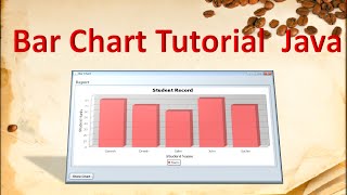 How to make bar chart in java using JFreeChart