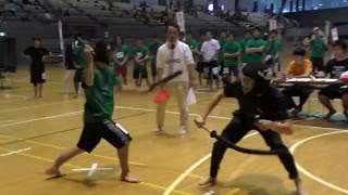 新人男子二刀　スポーツチャンバラ全日本学生大会2015