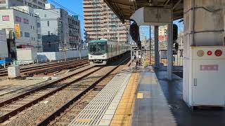 京阪7200系7202F 準急 香里園駅発車