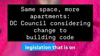DC Council considering change to building code