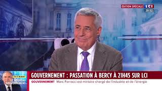 Henri Guaino sur LCI le 23/12/2024 (nouveau gouvernement)