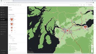 Share a web map in ArcGIS Pro
