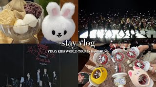 [ # STAY VLOG ] dominate in Kaohsiung | 高雄 |Stray Kids world tour | 線下演唱會紀錄 | （Eng sub☆）[eunmii]