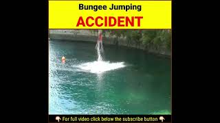 Bungee jumping ACCIDENT #shorts #short #shortvideo