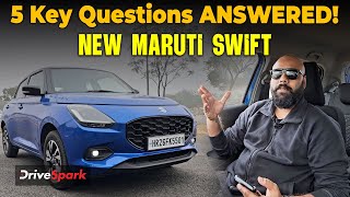 New Maruti Suzuki Swift: Top 5 Questions Answered | Should You Consider It? | Promeet Ghosh