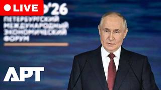 LIVE: Putin Speaks at SPIEF 2026 - China VP, Tanzania President & Uzbekistan Leader Join Him | APT