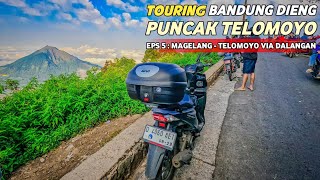 PERJALANAN KE PUNCAK TELOMOYO VIA DALANGAN | Eps 5 : Touring Bandung Dieng Solo - Honda BeAT 2024