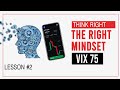 Having the right Mindset Vix 75 | v75 Logic, Master Volatility Index #2