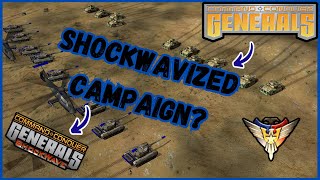 Original C\u0026C Generals Campaign with Shockwave Mod elements - Full walkthrough - HARD