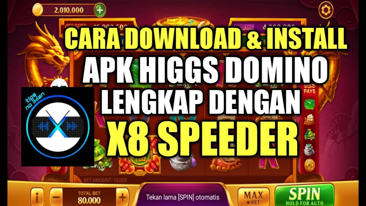 Cara Install Aplikasi Higgs Domino Langsung Ada X8 Speeder Terbaru 2021 ...