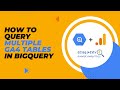 How to query multiple GA4 tables in BigQuery