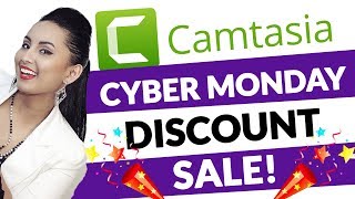 Techsmith Camtasia Discount 2019 // Video Editing Software Cyber Monday Deal