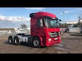 mercedes actros 2648 6x4 80 tonne double drive tractor unit