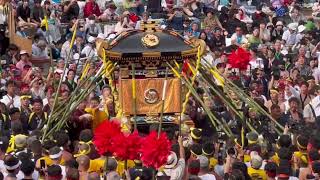 【令和６年 灘のけんか祭り・本宮・広畠①】宇佐崎 神輿合わせ 他  2024年10月15日