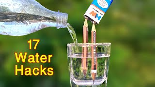 17 Amazing Water Experiment💧| Shocking Water Hacks and Tricks | Science Experiment with Water