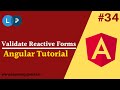 Validate Reactive Forms | Angular Reactive forms | How to submit Reactive Form | Angular Tutorial
