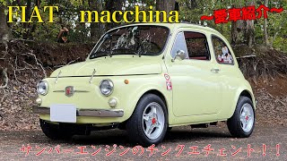 【愛車紹介！】FIAT マキナ　謎に包まれた快適なチンクエチェントの全容！！ 前編【シリーズ】