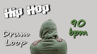Hip Hop #5 Drum Loop - 90 bpm