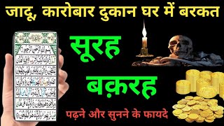 Surah Baqarah For Barkat Ki Dua | सूरह बकरह पढ़ने और सुनने के फायदे