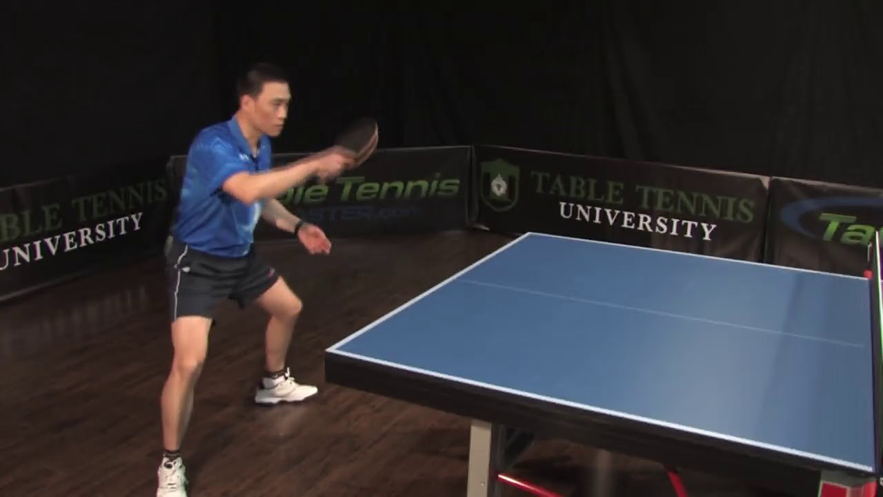 Forehand Wide, Forehand Middle (Basic Footwork Drill) - Table Tennis ...