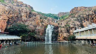 Tirumala Hills KapilaTheertham Waterfalls Looking Beautiful With Heavy Flow