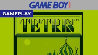 Tetris (Game Boy) - Gameplay Clip [HD] | RetroGameUp