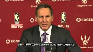 Colangelo At Season-Ending News Conference