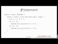 Java Beginner 5 - Decision Making, if, switch statements