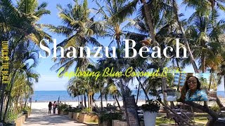 EXPLORING SHANZU BEACH: LUNCH BY THE OCEAN AT BLUE COCONUT BISTRO ⛱️ ‎@iammarwa    ⛱️