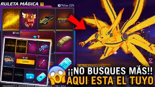 🔥PATRONES Como SACAR ALA DELTA DEL NUEVE COLAS a 9 DIAMANTES RULETA MAGICA🤯Agenda Semanal free fire