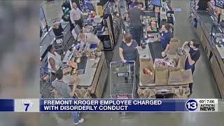 Kroger employee under investigation for allegedly throwing groceries, yelling at customer