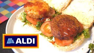 Aldi Vegan Beef \u0026 Chicken Style Burgers | Taste Test