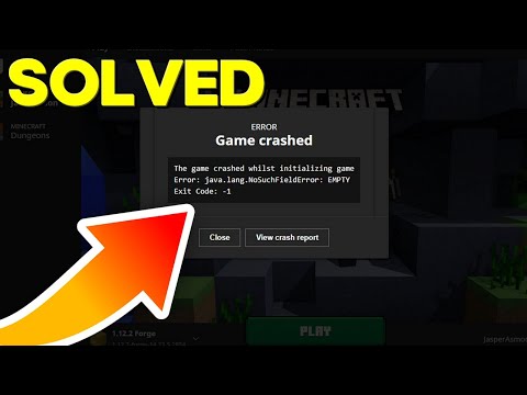 MINECRAFT EXIT CODE 1 FIX  How to Fix Minecraft Error Code 1 EASY GUIDE 2023