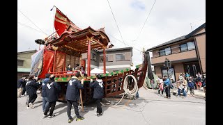 長浜曳山祭り　子ども狂言・千秋楽（後宴狂言）　猩々丸