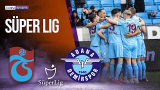 Trabzonspor vs Adana Demirspor | SÜPER LIG HIGHLIGHTS | 03/12/2023 | beIN SPORTS USA