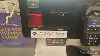 NCR SelfServ90 Self Checkout Machine @ M\u0026S Simply Food - Twickenham - Greater London