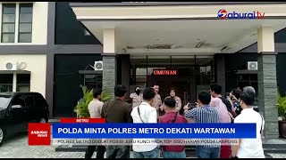 Polda Lampung Minta Polres Metro Dekati Wartawan - SaburaiNEWS