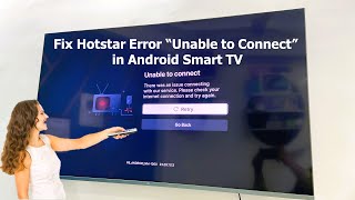 How to Fix Hotstar Error “Unable to Connect” in Android Smart TV