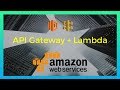 AWS API Gateway with Lambda Function Tutorial (2018)
