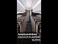 American Airlines A321XLR Flagship Suites | #airbus #a321XLR #americanairlines  #shorts